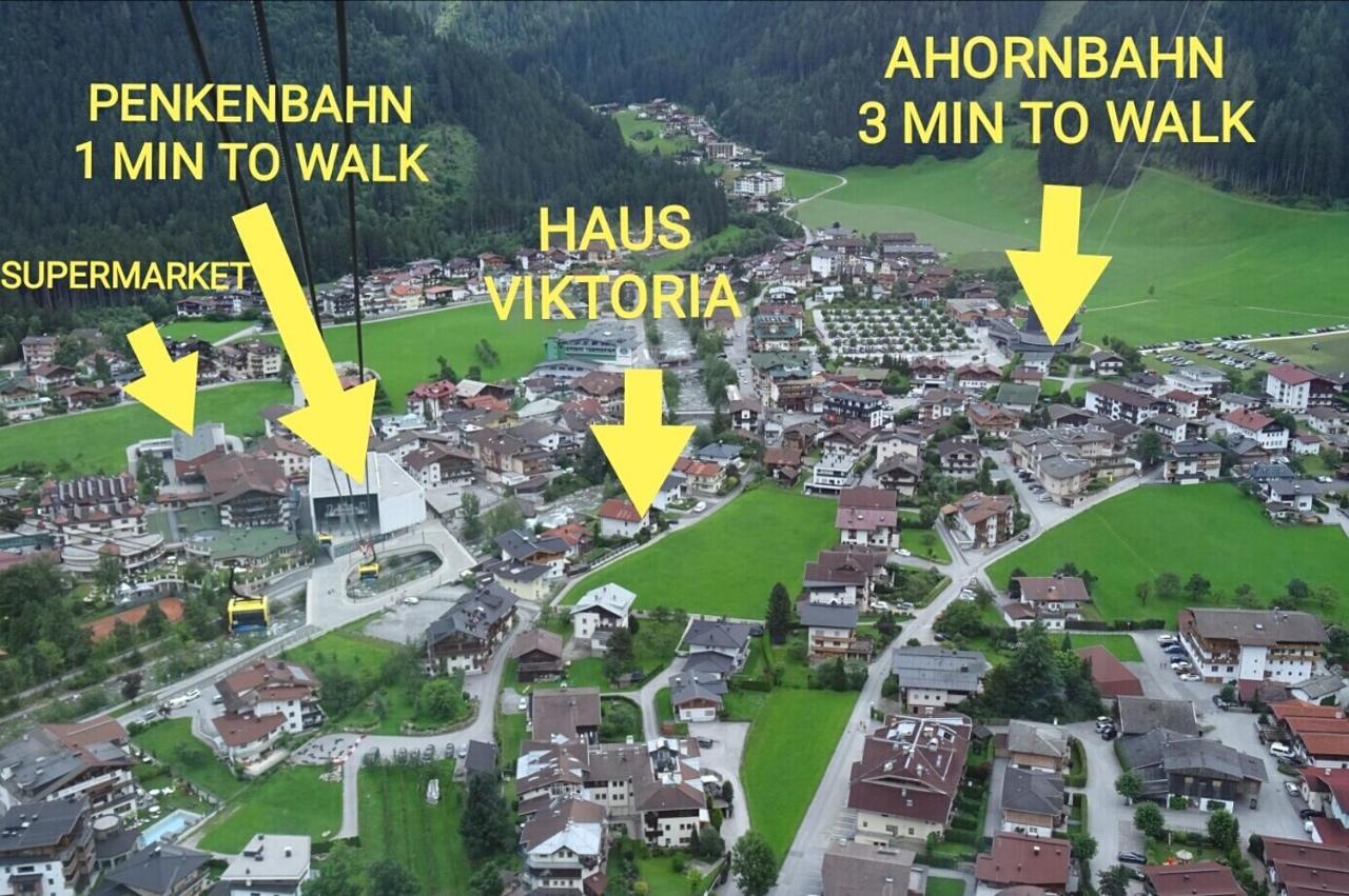Appartamento Haus Viktoria Mayrhofen Esterno foto
